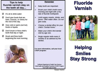 Fluorosis facts poster preview